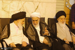 مراسم سالروز رحلت امام خمینی (س) از سوی مقام معظم رهبری در حرم حضرت معصومه(س)