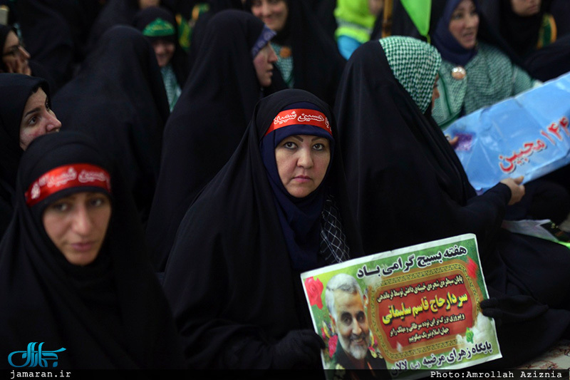 مراسم بزرگداشت هفته بسیج در حرم مطهر امام خمینی(س)