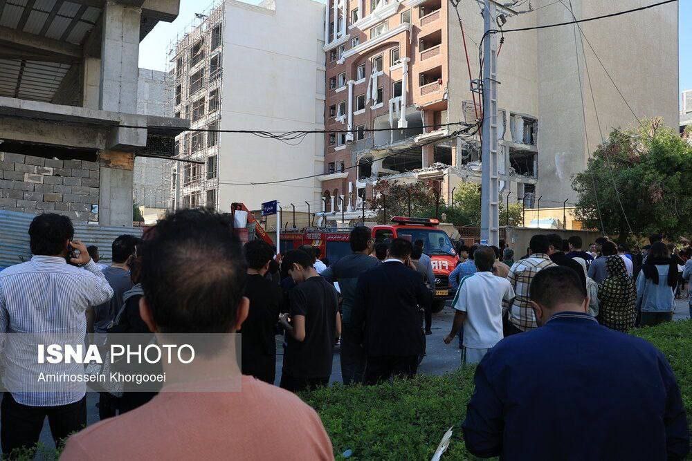 عکس انفجار در بندرعباس که امروز رخ داد
