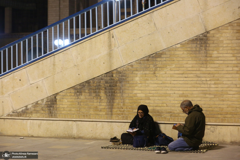 احیای شب بیست و یکم ماه مبارک رمضان در مصلی امام خمینی (ره) تهران