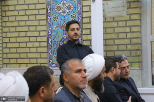 مراسم ترحیم آیت الله العظمی محفوظی (ره) در مسجد رفعت قم