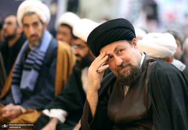 مراسم شب میلاد حضرت علی (ع) در حرم مطهر امام خمینی