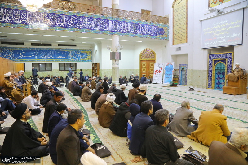 مراسم هفتمین شب درگذشت مادر حجت الاسلام و المسلمین صالحی منش‎‎