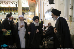 مراسم بزرگداشت چهلمین سالگرد شهادت آیت الله حاج سید مصطفی خمینی(ره) در قم