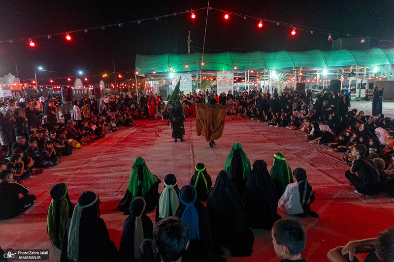 هم قدم با زائران اباعبدالله الحسین (ع)؛ چذابه