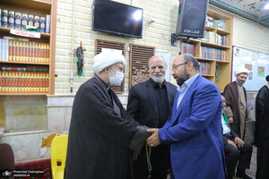 مراسم ترحیم مادر حجت الاسلام و المسلمین صالحی منش در قم‎