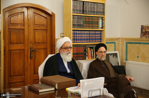 بازدید سید محمد خاتمی از باغ دولت آباد یزد