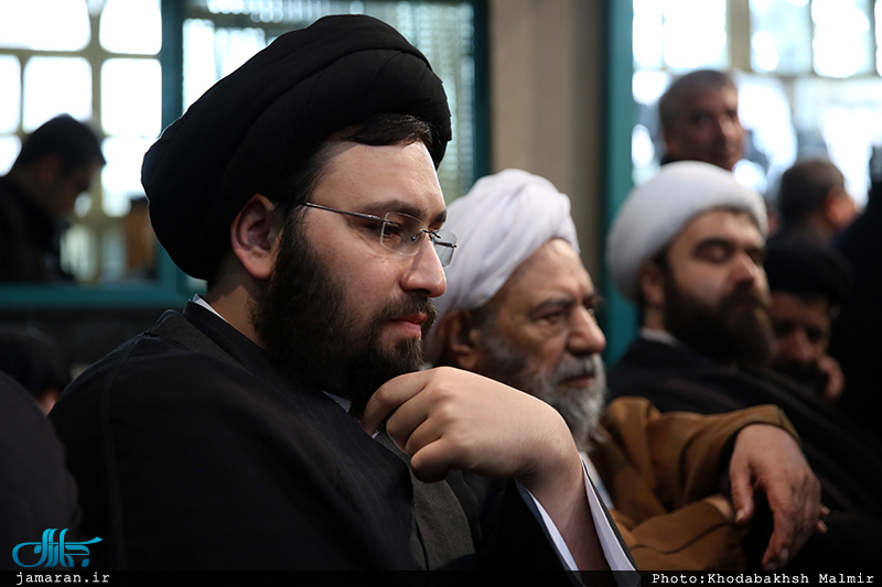 مراسم وداع با پیکر آیت الله هاشمی رفسنجانی در حسینیه جماران