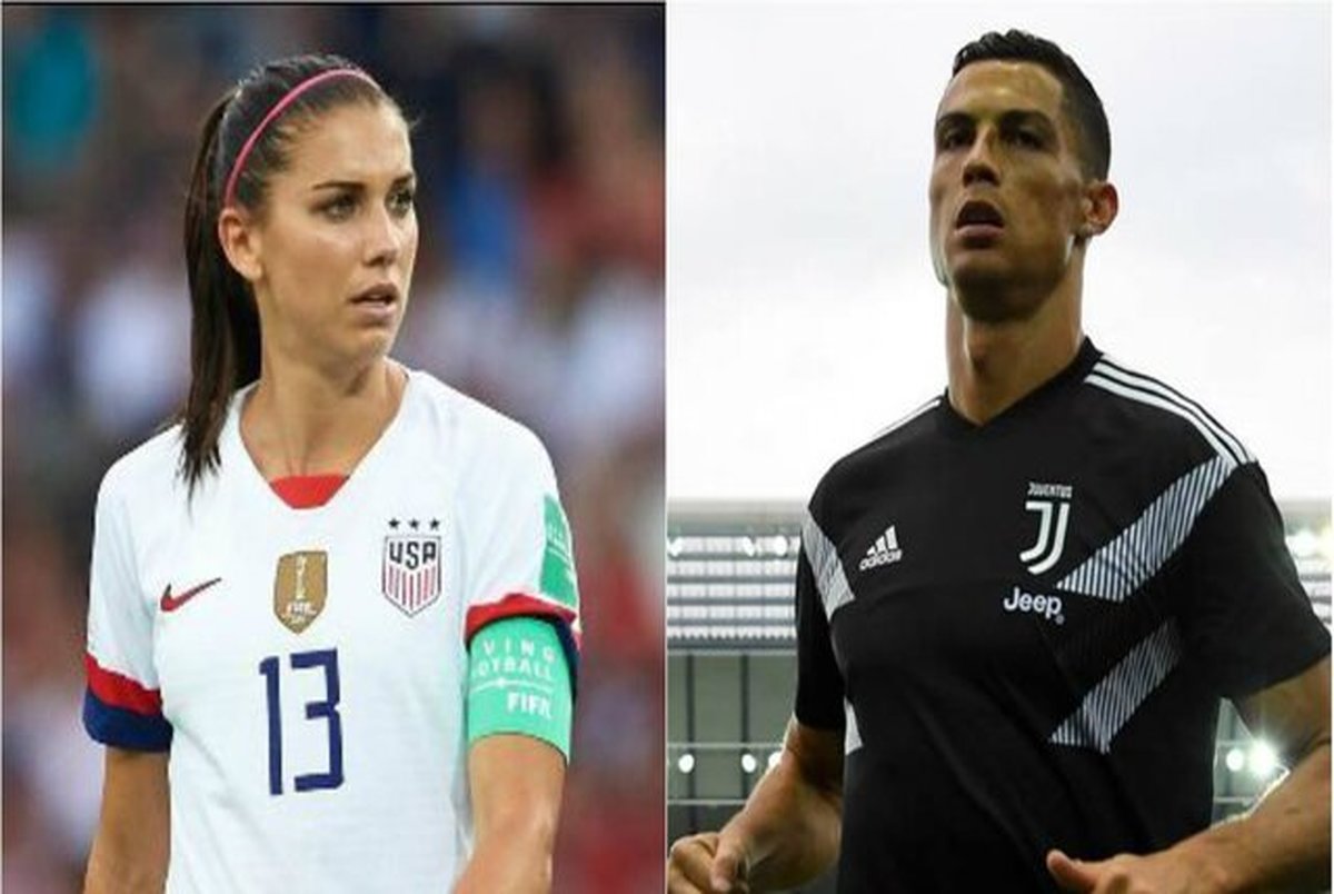 اظهارات تند کاپیتان تیم ملی زنان آمریکا علیه رونالدو