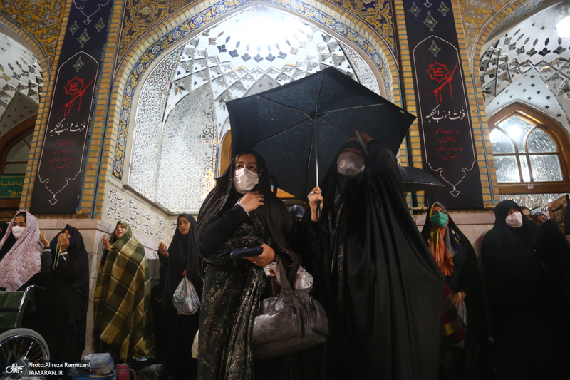 مراسم احیای شب بیست و یکم ماه رمضان در حرم مطهر امام رضا (ع)