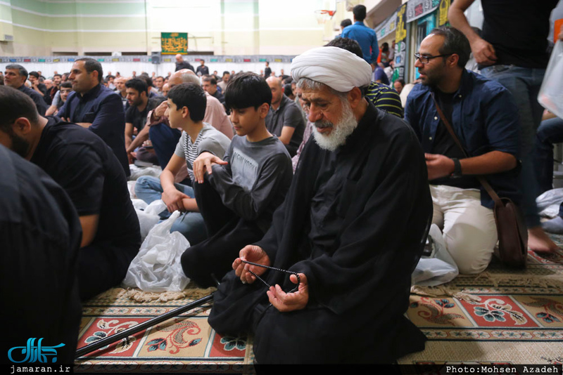 مراسم احیای شب بیست و یکم ماه مبارک رمضان در محضر استاد امجد