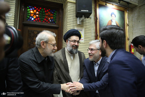 مراسم بزرگداشت مادر غلامعلی حدادعادل - 2