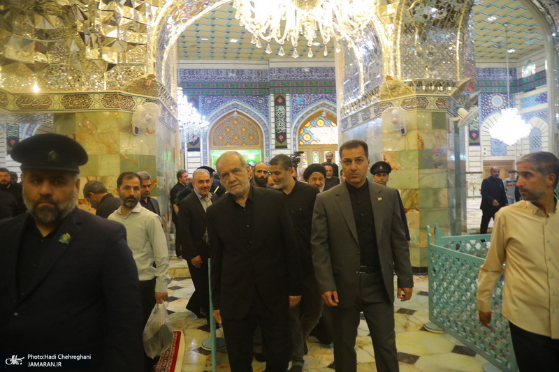 سفر رئیس جمهوری به قم و دیدار با مراجع و علما -1