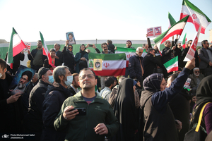 راهپیمایی محکومیت اقدامات تروریستی امریکا و رژیم صهونیستی علیه ملت ایران