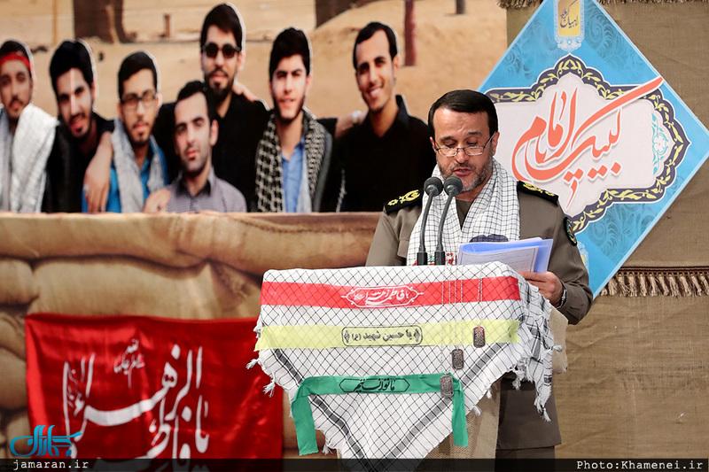 دیدار جمعی از جوانان و نوجوانان عازم اردوهای راهیان نور با رهبر معظم انقلاب