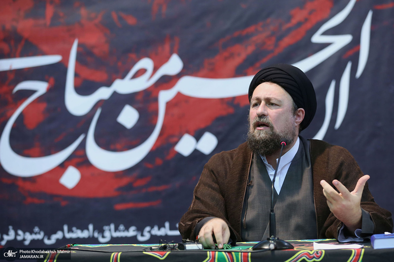 مراسم عزاداری حضرت اباعبدالله الحسین (ع) در حسینیه جماران