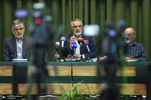 نشست خبری محمدعلی انصاری دبیر ستاد مرکزی بزرگداشت امام خمینی (س)