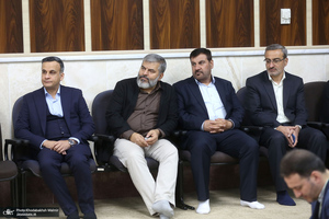 دیدار نوروزی رئیس موسسه تنظیم و نشر آثار امام خمینی (س) با کارکنان موسسه