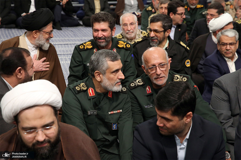 دیدار مسئولان نظام با رهبر معظم انقلاب