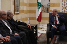 دیدار علی لاریجانی با نخست وزیر لبنان 