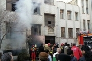 آتش نشانان تبریز زن میانسال گرفتار در آتش سوزی را نجات دادند
