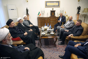 حضور سید حسن خمینی در سفارت واتیکان