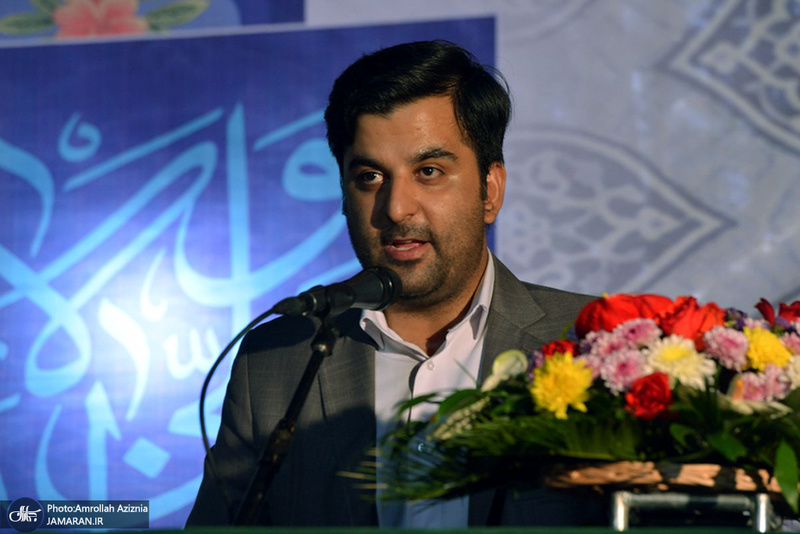 مراسم جشن شب عید غدیر در جوار حرم مطهر بنیانگذار جمهوری اسلامی ایران