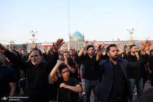 آيين چهار پایه خوانی در روز شهادت امام رضا (ع)