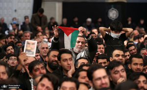 مراسم عزاداری شب شهادت حضرت فاطمه‌زهرا (س) در حسینیه امام خمینی