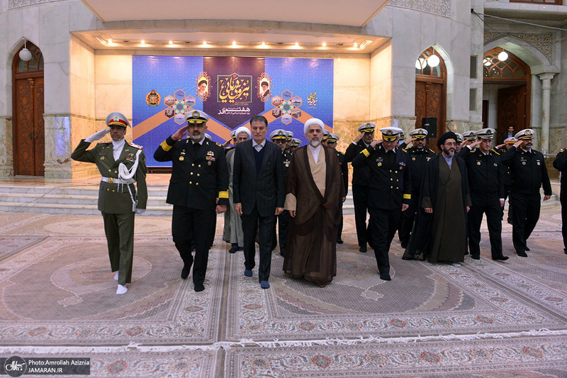 تجدید میثاق فرمانده و کارکنان نیروی دریایی ارتش جمهوری اسلامی ایران با آرمان‌های امام خمینی(س)