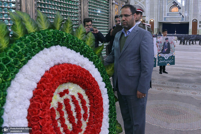 تجدید میثاق وزیر، معاونین و مدیران کل وزارت آموزش و پرورش با آرمان های حضرت امام (س)