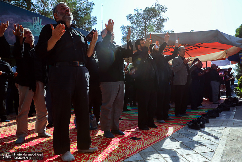 عزاداری تاسوعا حسینی(ع) هیات گردان تخریب و گردانهای لشکر 27 محمد رسول الله(ص)