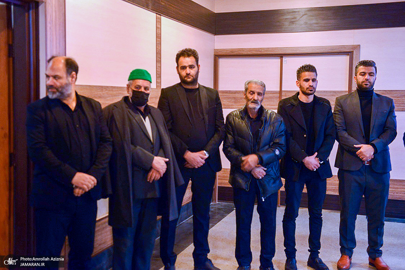 مراسم بزرگداشت دو نفز از کارمندان مرحوم آستان امام خمینی