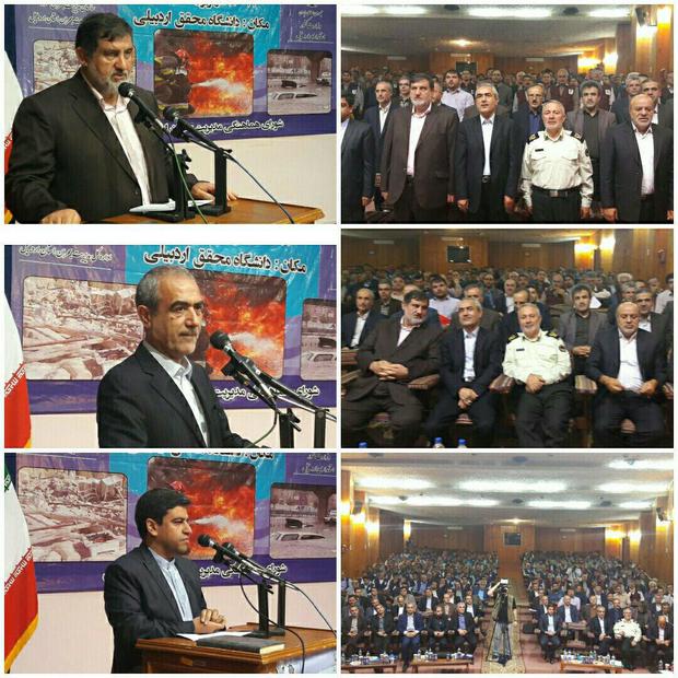 کارگاه آموزشی و تمرینی اعضای شورای هماهنگی مدیریت بحران اردبیل آغاز شد