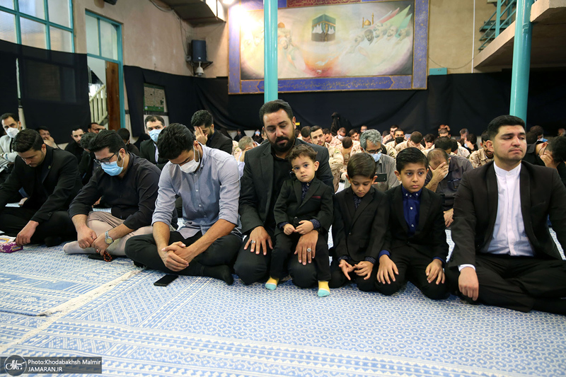 مراسم عزاداری حضرت اباعبدالله الحسین (ع) در حسینیه جماران