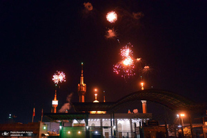 مراسم نورافشانی حرم امام خمینی (س) به مناسبت چهل و پنجمین سالگرد پیروزی انقلاب