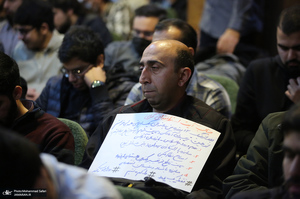 مراسم روز دانشجو در دانشگاه شریف با حضور وزیر اقتصاد/ علی مدنی‌زاده