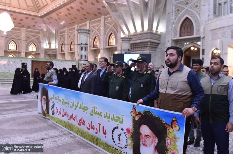 تجدید میثاق جهادگران بسیج سازندگی با آرمان های امام (5)