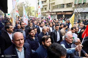 راهپمایی با شکوه روز قدس در تهران-۲