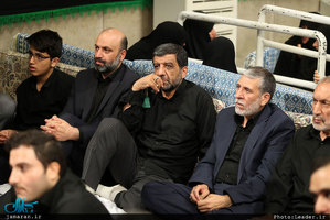 اولین شب مراسم عزاداری حضرت اباعبدالله الحسین(ع) با حضور رهبر معظم انقلاب