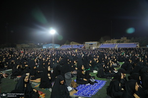 عزاداری شب سوم محرم در هیئت خادم الرضا (ع) قم