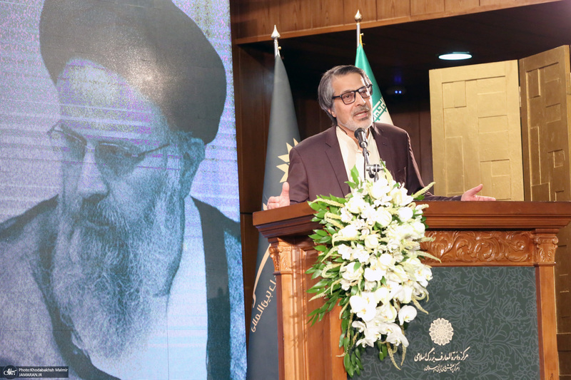 مراسم چهلمین روز درگذشت آیت الله بجنوردی در دائره المعارف بزرگ اسلامی - 2