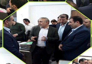 بازدید معاون وزیر کشور و مدیرکل بحران وزارت جهاد از روند جبران خسارت کشاورزان لرستانی