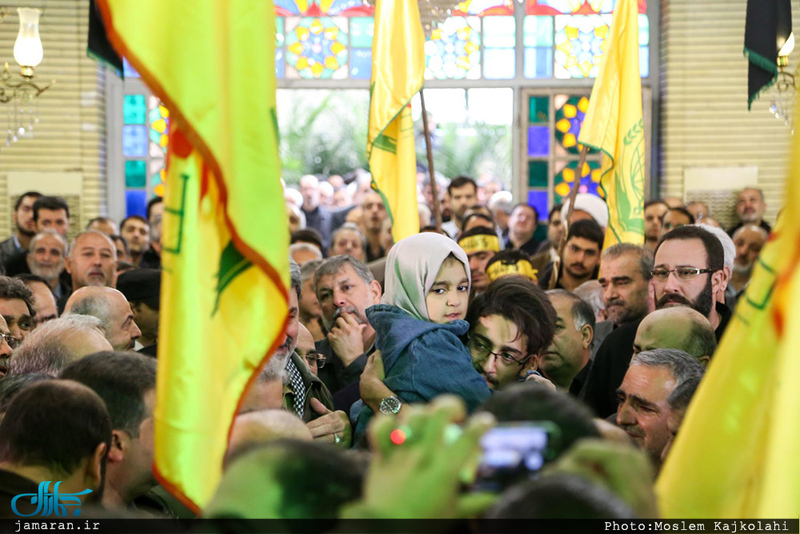 مراسم وداع و تشییع پیکر شهید مدافع حرم حمیدرضا ضیائی