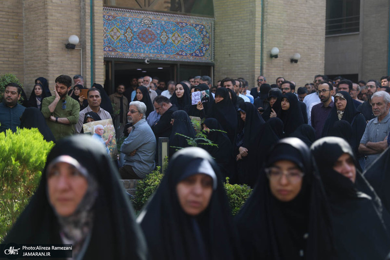 مراسم تشییع محمد کاسبی