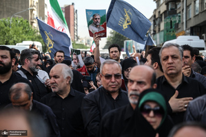 مراسم تشییع شهدای جنگ تحمیلی رژیم صهیونیستی در تهران-6