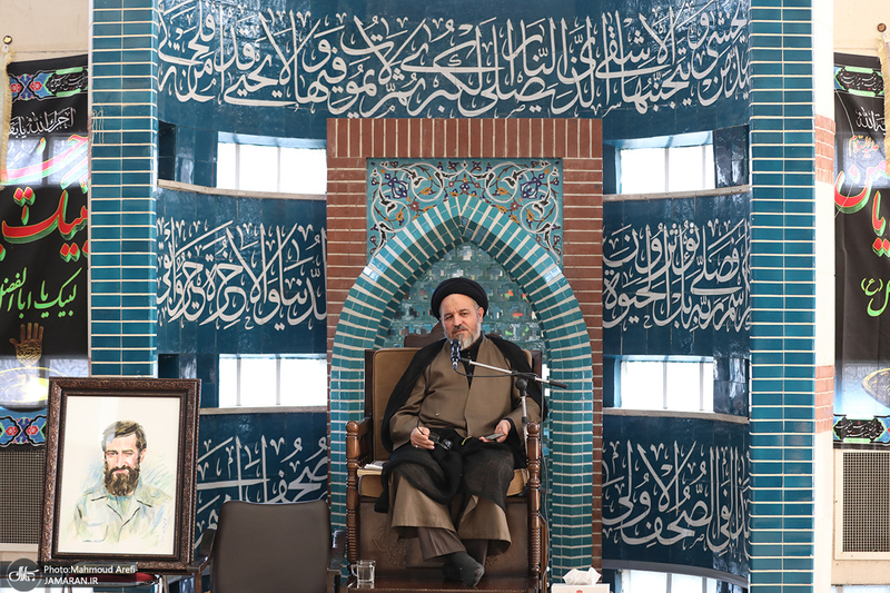 عزاداری شب عاشورای حسینی(ع) هیات گردان تخریب و گردانهای لشکر 27 محمد رسول الله(ص)