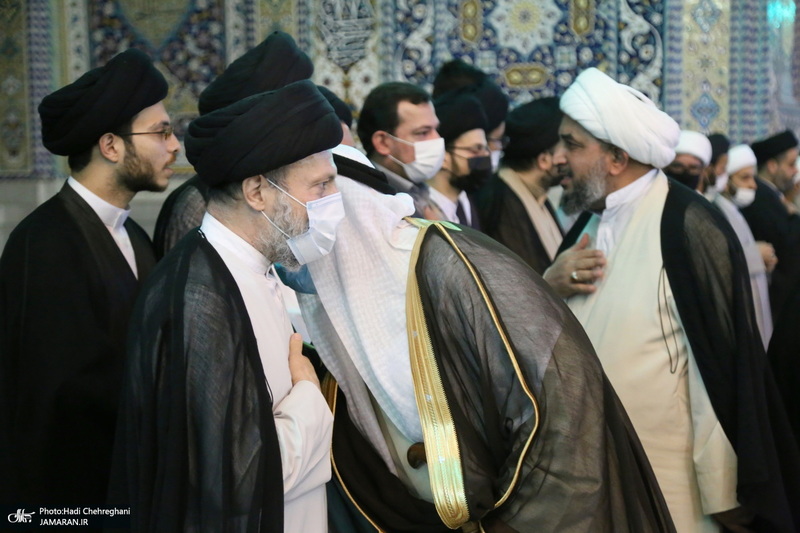 مراسم چهلمین شب درگذشت آیت الله العظمی سید محمدسعید حکیم در قم‎