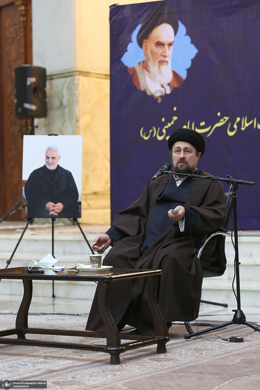 دیدار مدیران گزینش کل شهرداری تهران با سید حسن خمینی