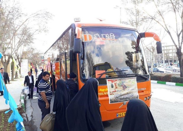 190 زائر خمین به مناطق عملیاتی دفاع مقدس جنوب کشور اعزام شد